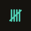 Life Hours app icon — a teal tally mark on black